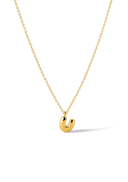 Letter Necklace | Gold