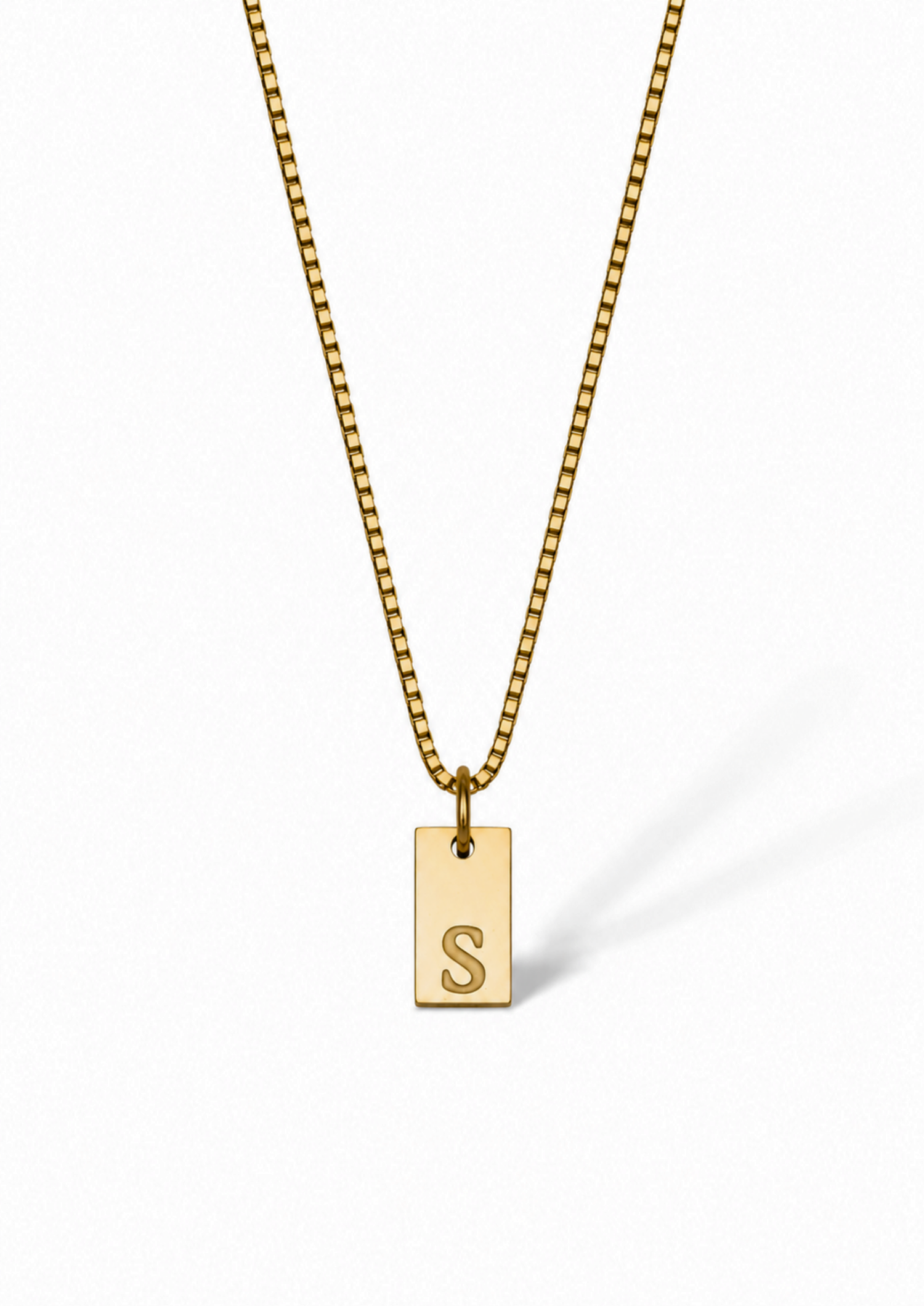 Alpha Halskette I Gold