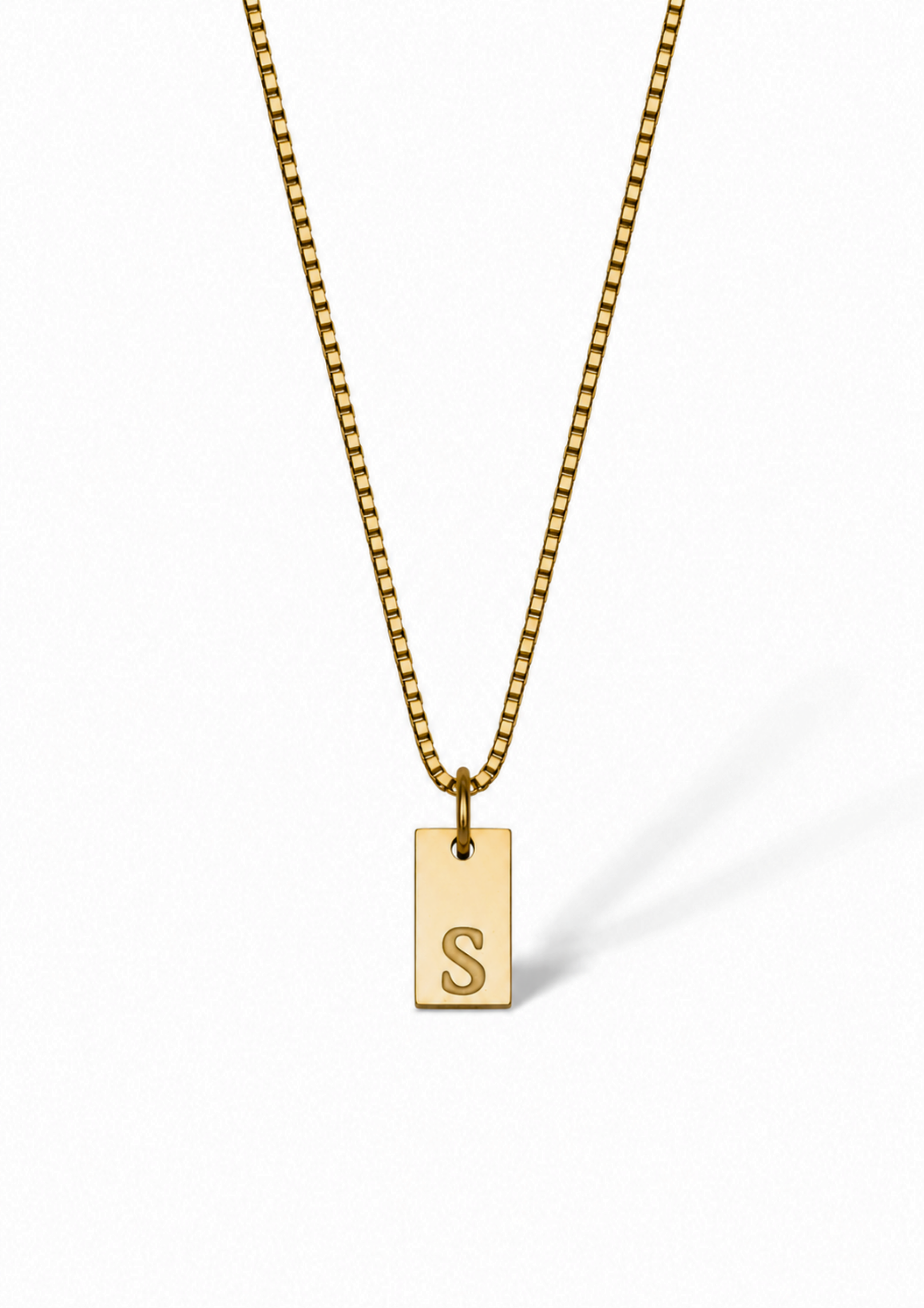 Alpha Halskette I Gold