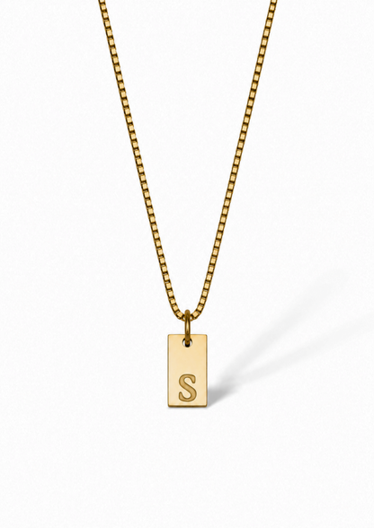 Alpha Halskette I Gold