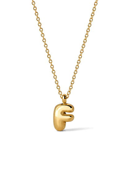 Letter Necklace | Gold
