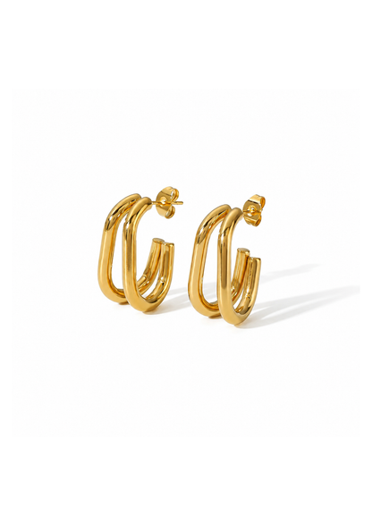 Cala Ohrstecker I Gold