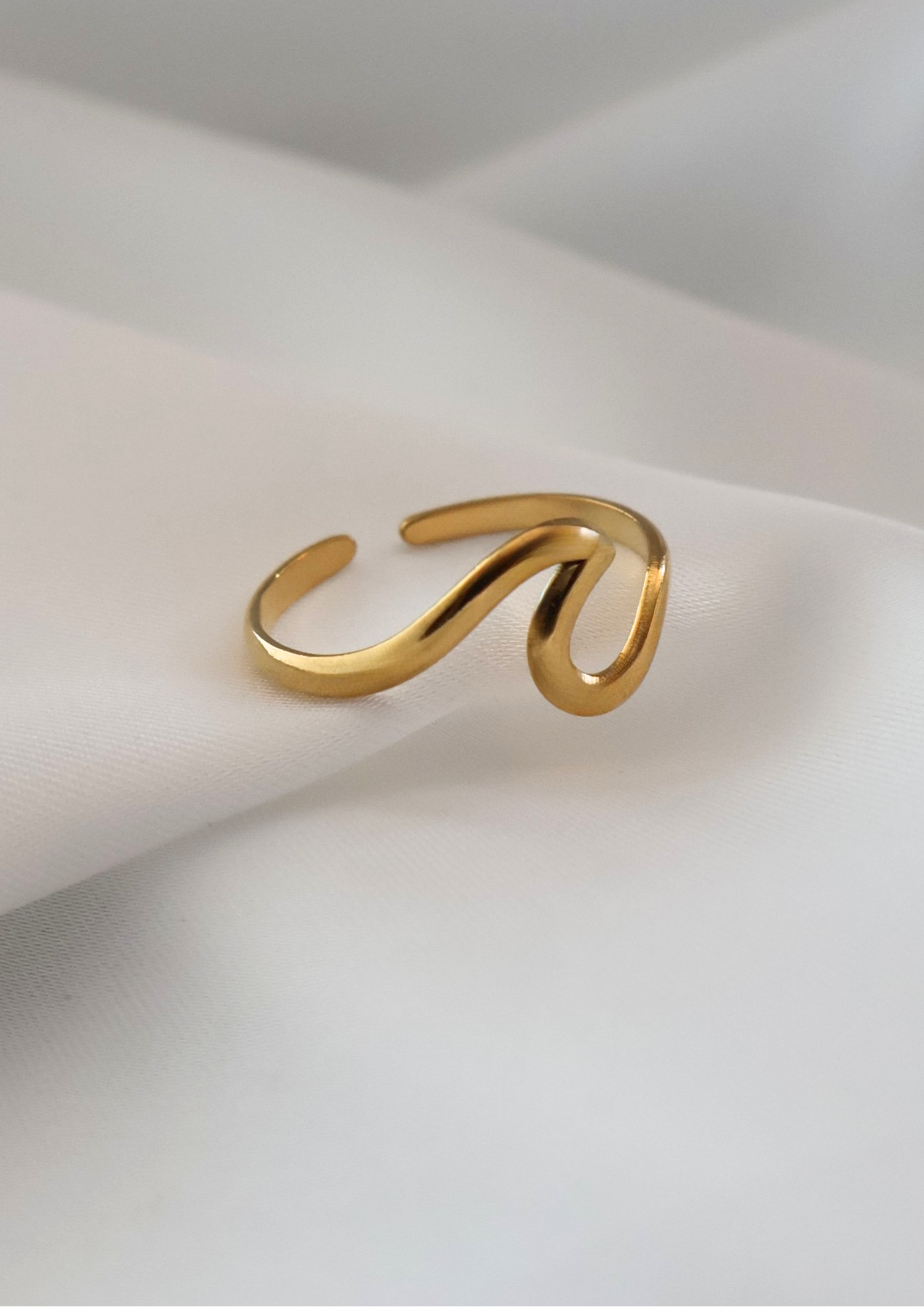 Wave Ring I Gold
