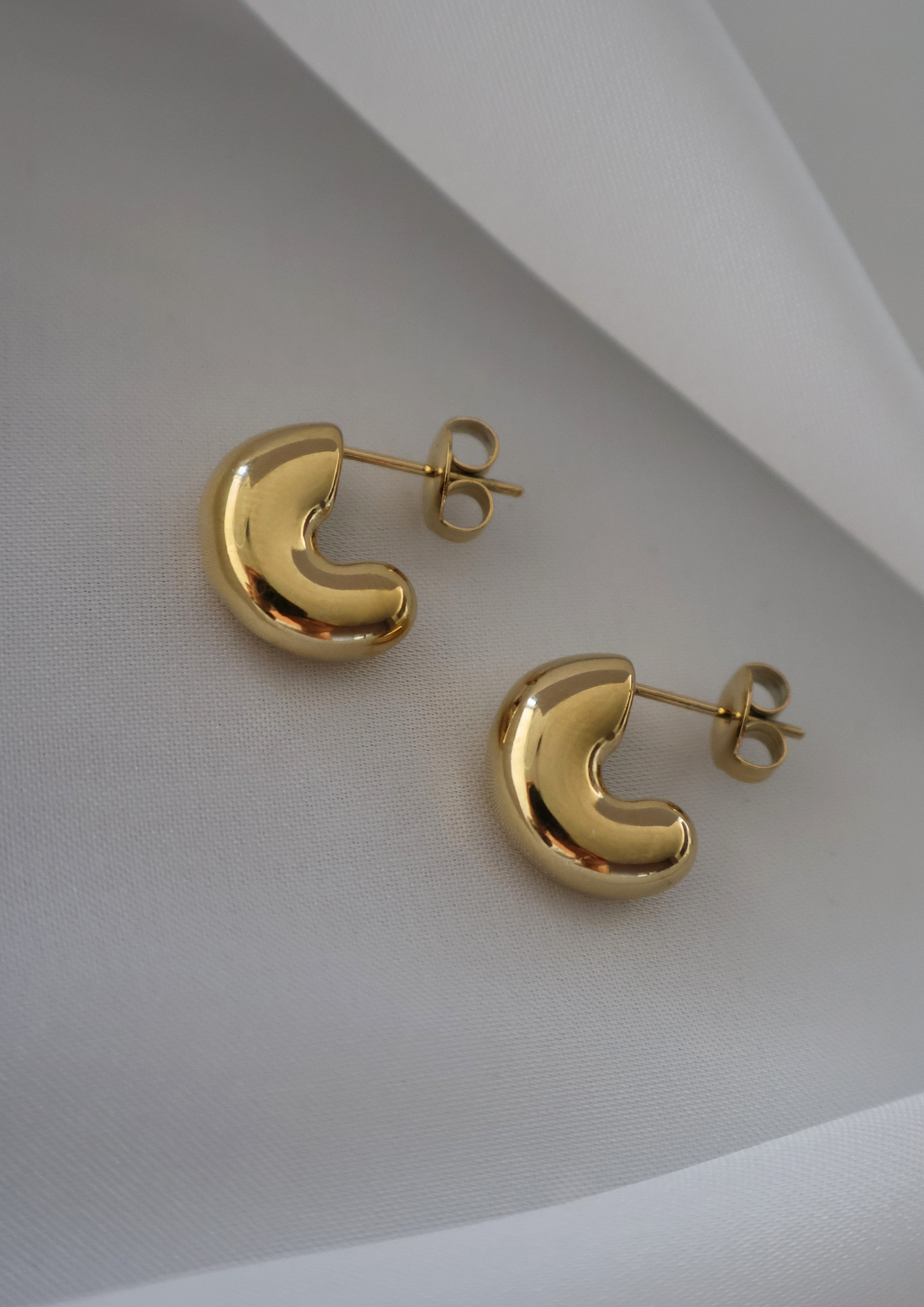 Curve Ohrstecker I GOLD