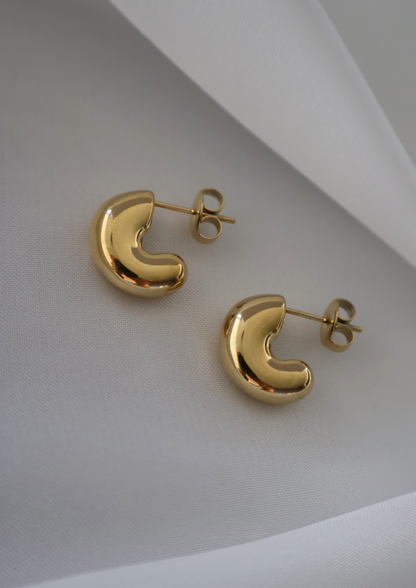 Curve Ohrstecker I GOLD