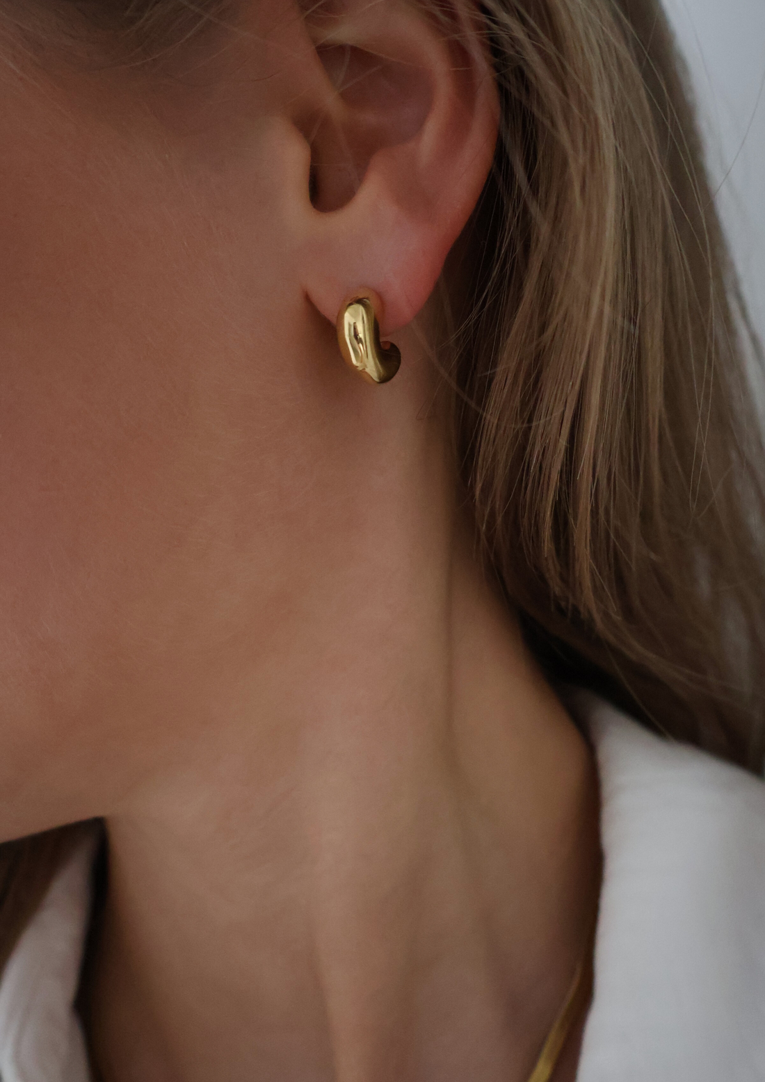 Curve Ohrstecker I GOLD