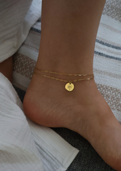 Elaia Fusskettchen I GOLD