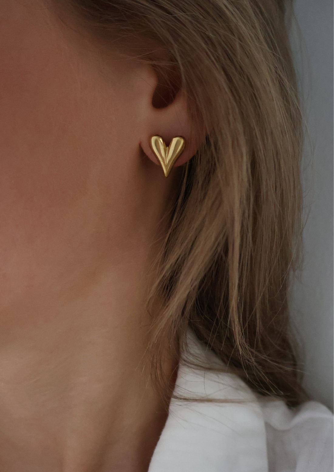 Herz Ohrstecker I GOLD