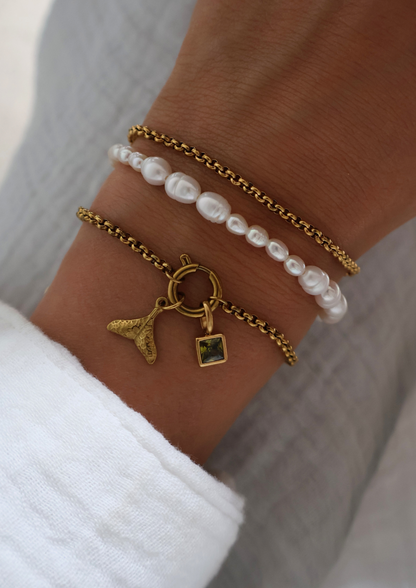 Birthstone Charm I GOLD
