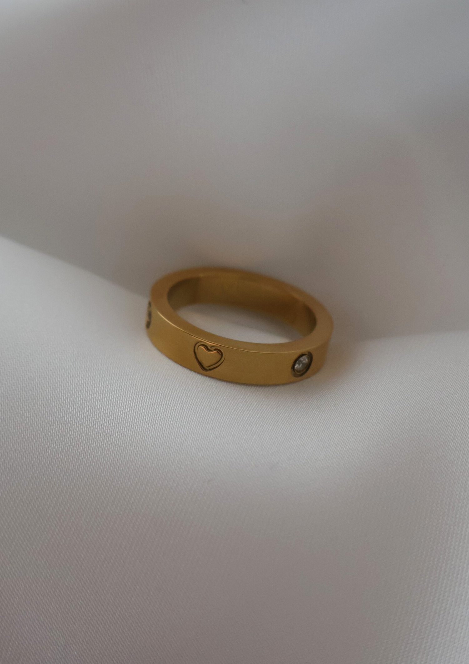 Golden Heart Ring I GOLD