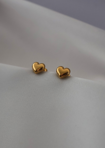 Tiny Hearts Ohrstecker I GOLD