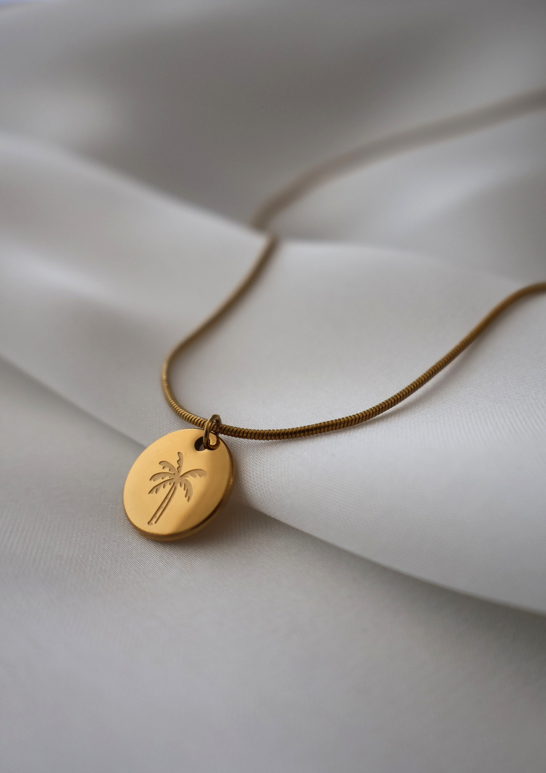 Elaia Halskette I Gold