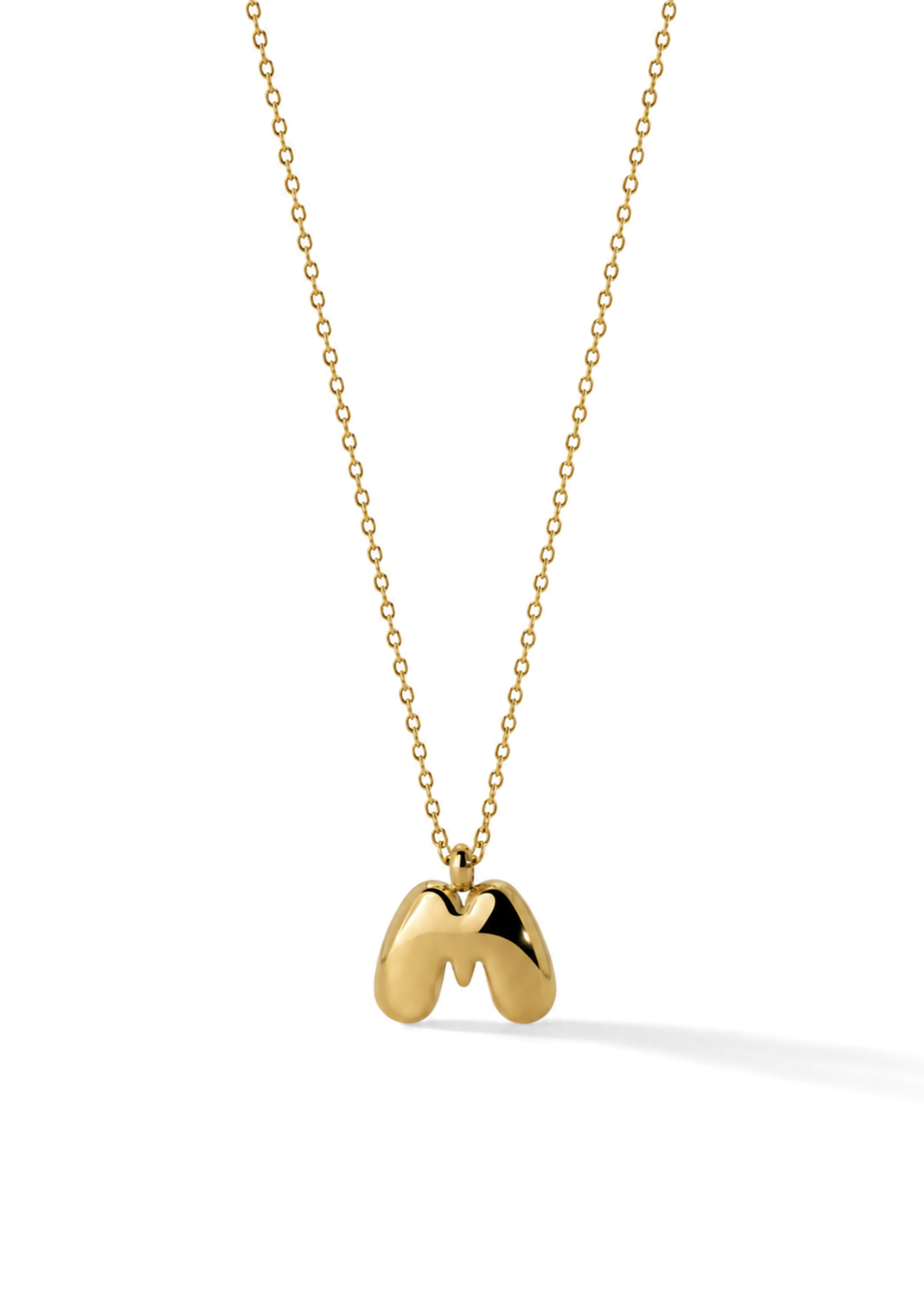 Letter Necklace | Gold