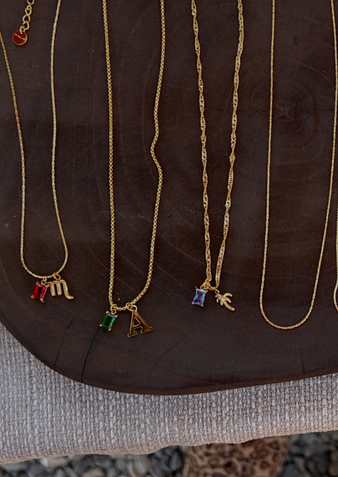 Mini Palm Charm I Gold