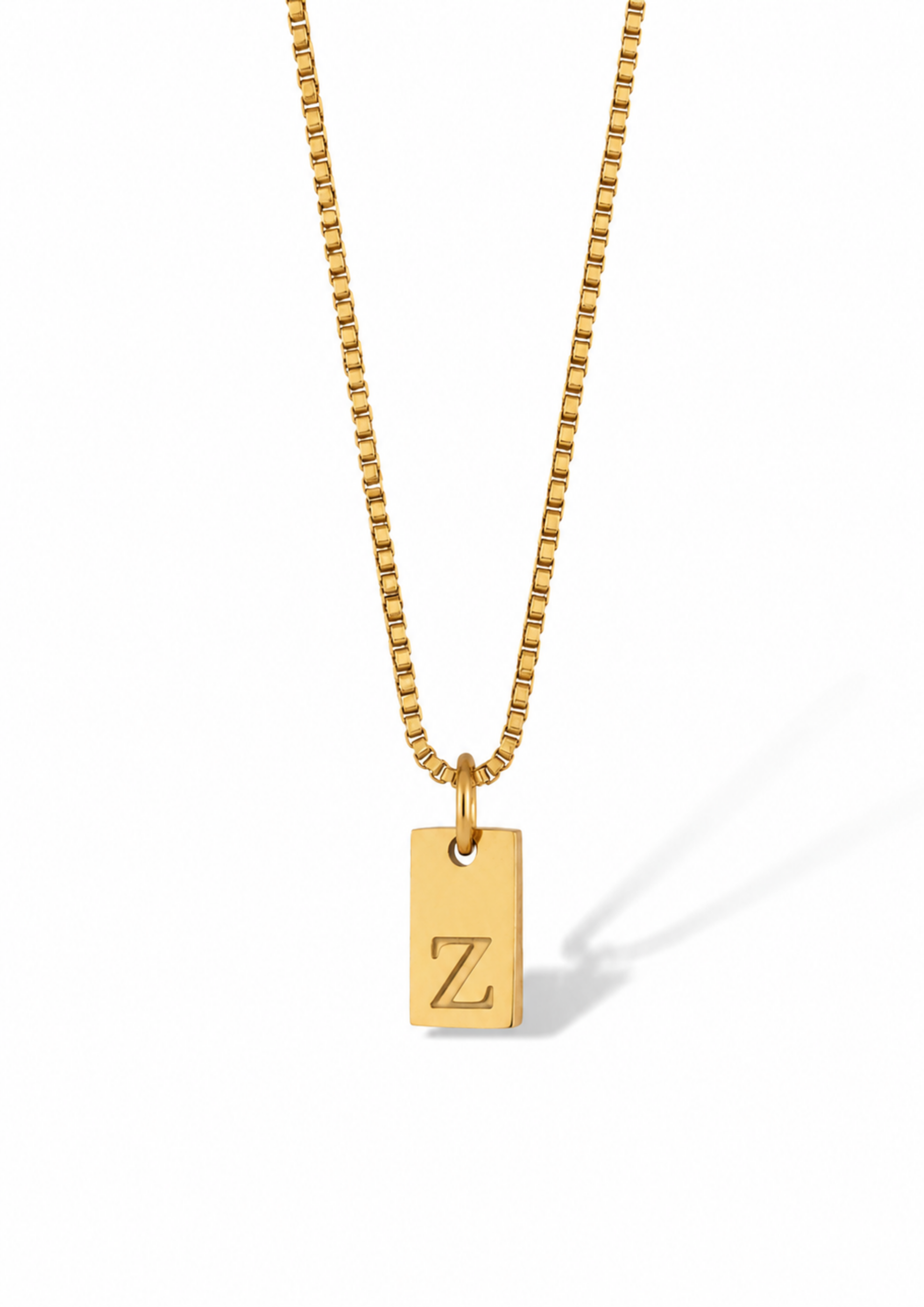 Alpha Halskette I Gold