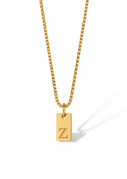 Alpha Halskette I Gold