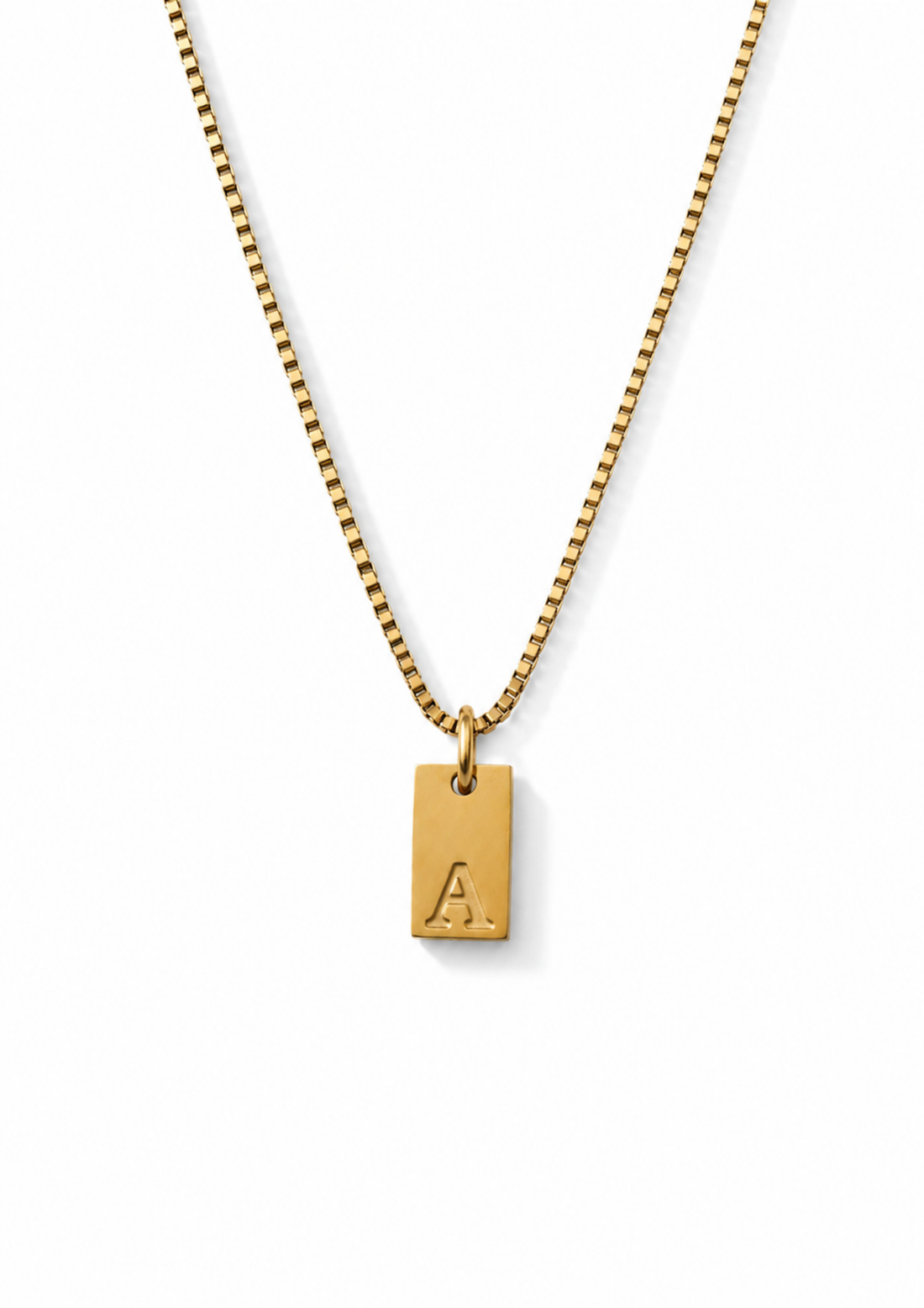 Alpha Halskette I Gold