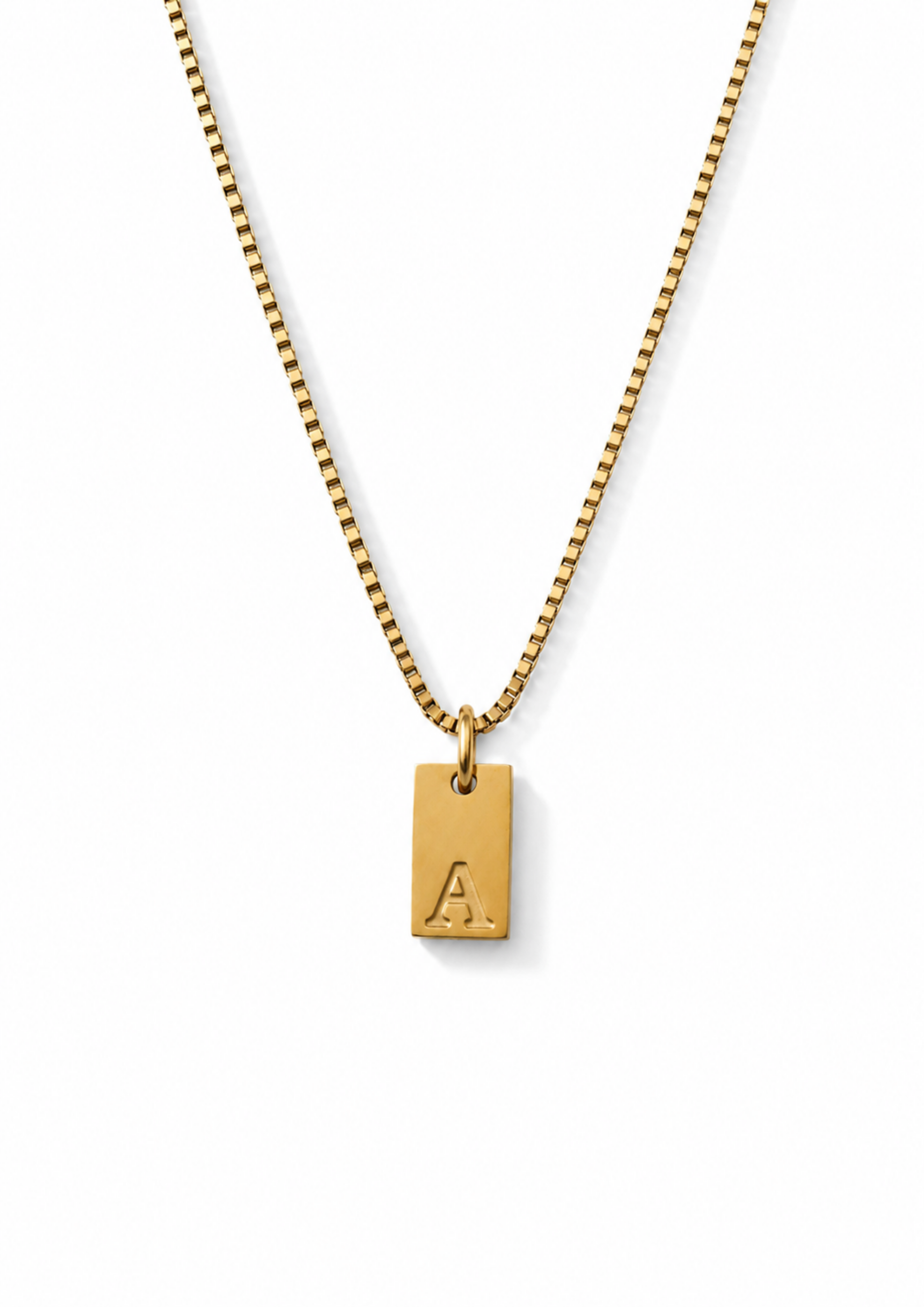 Alpha Halskette I Gold