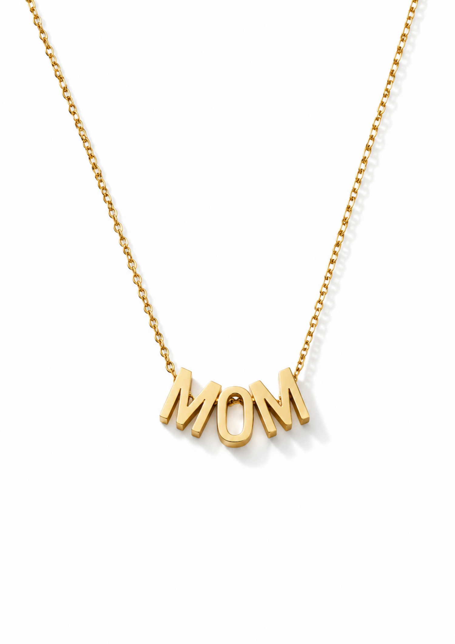 MOM Halskette I Gold