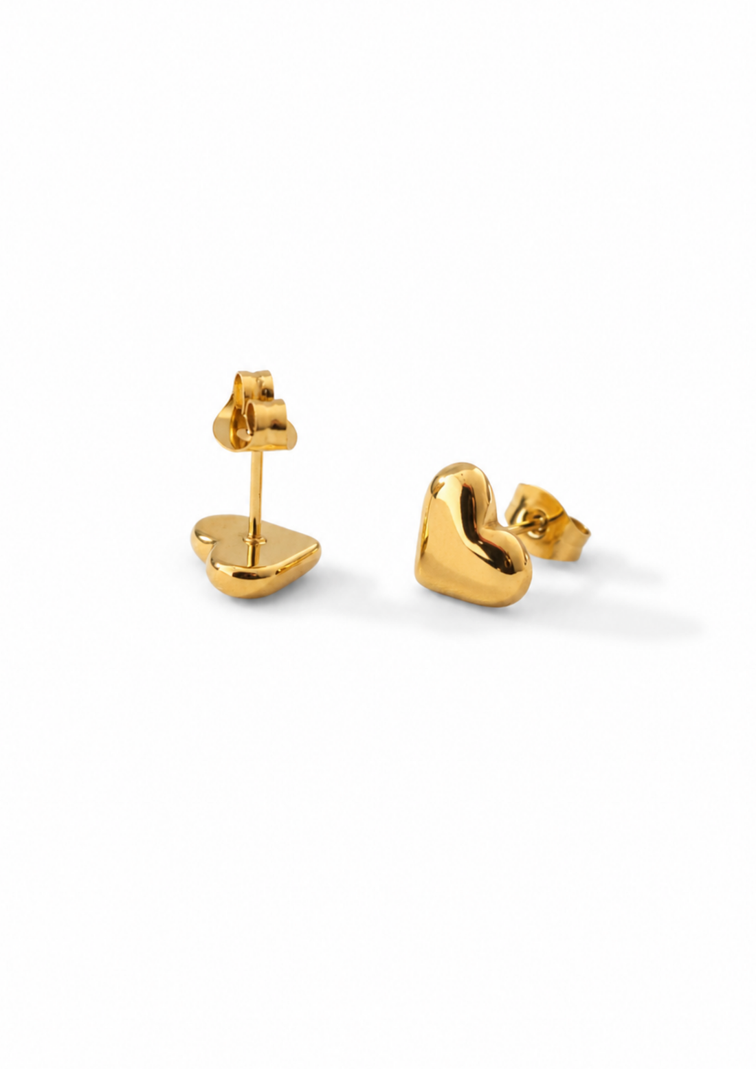 Heart Ohrstecker I Gold