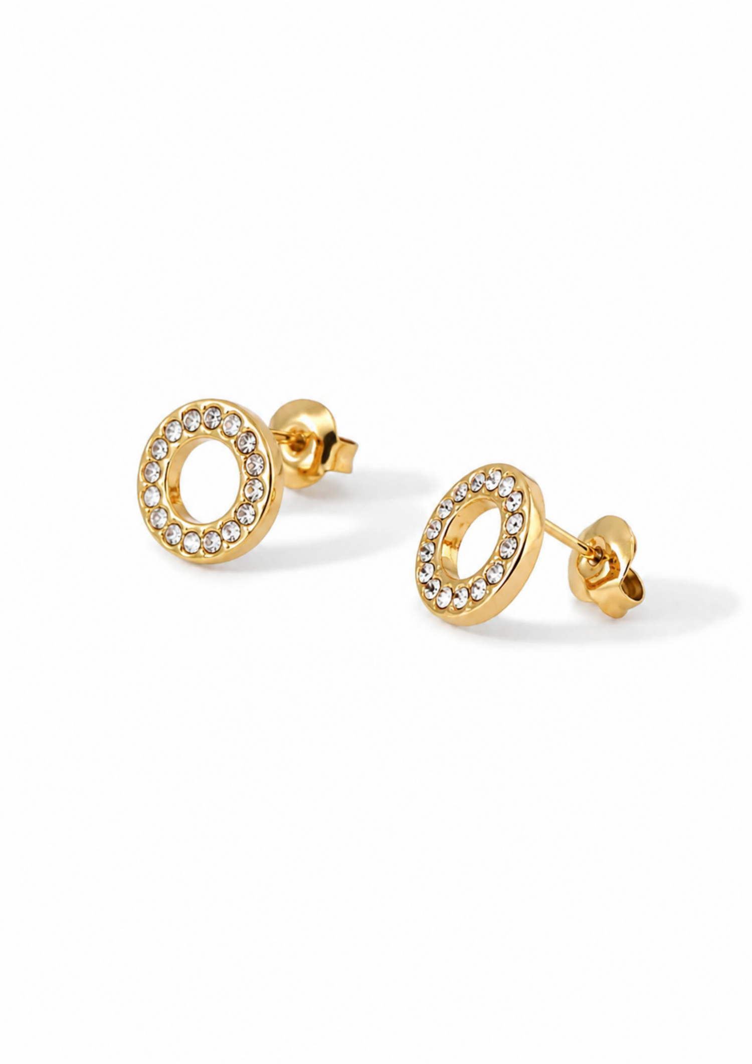 Pointe Ohrstecker I Gold