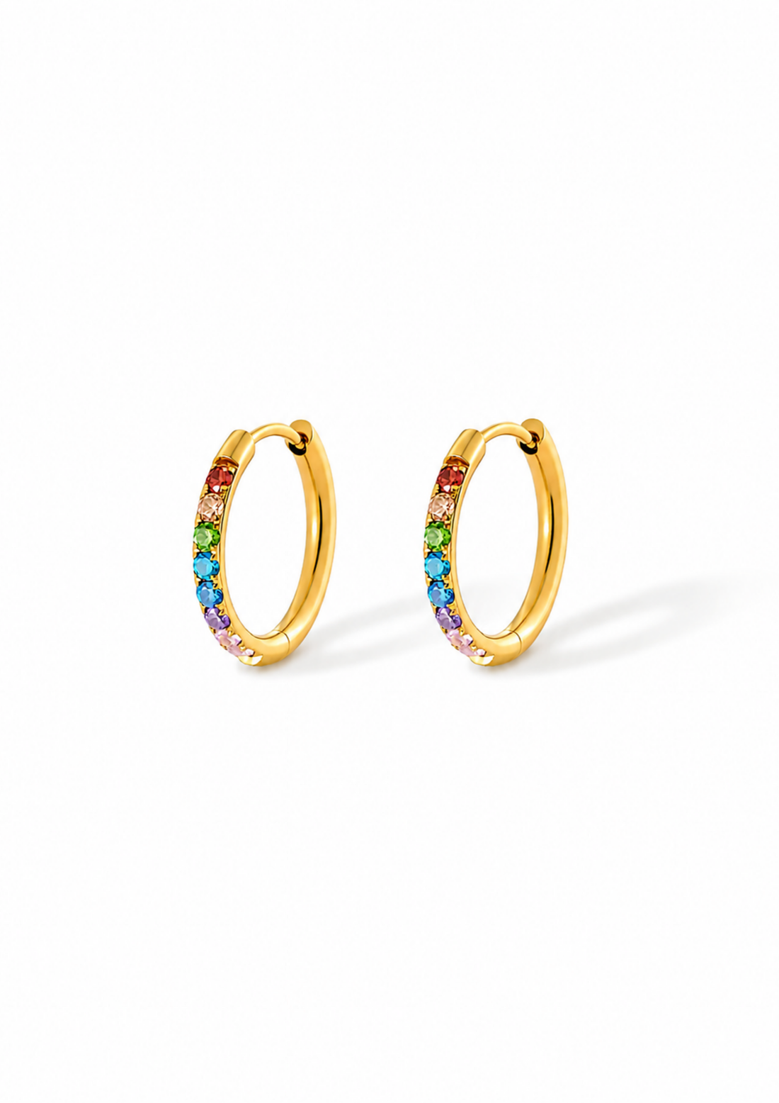 Rainbow Ohrringe I Gold