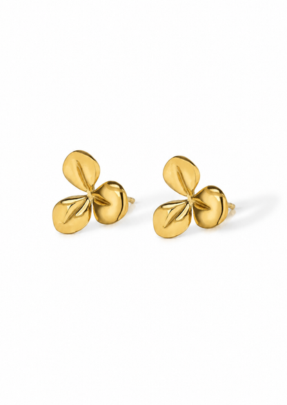 Flora Ohrstecker I Gold