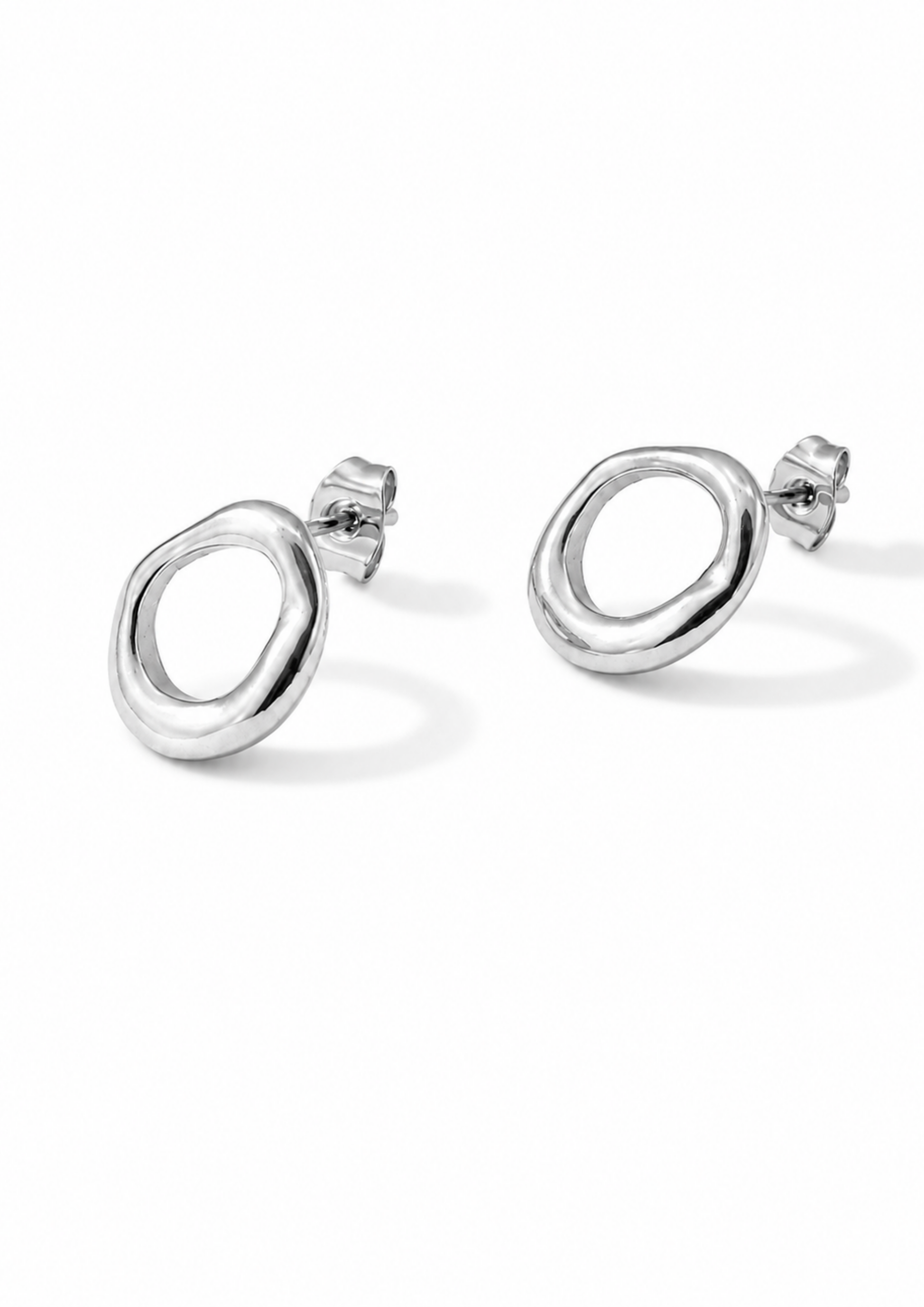 Ovalea Ohrstecker I Silber