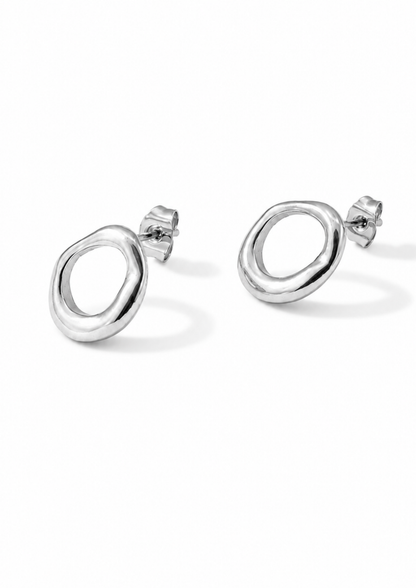 Ovalea Ohrstecker I Silber
