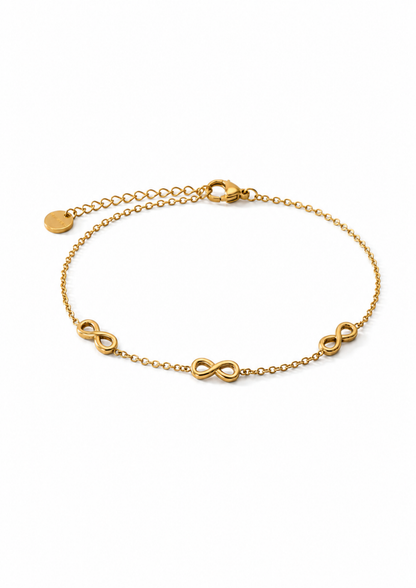 Infinity Armband I Gold