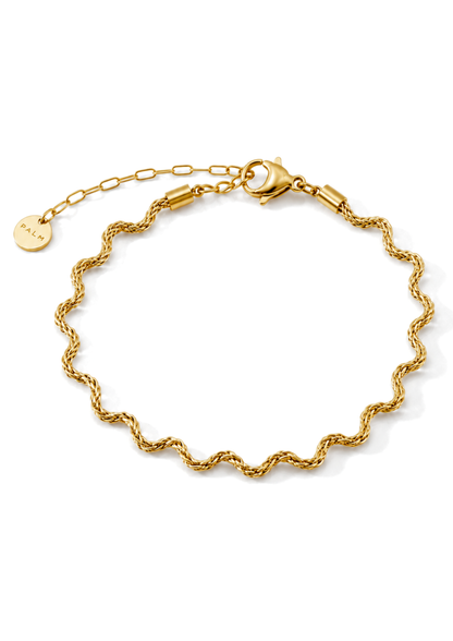 Wave Armband I Gold