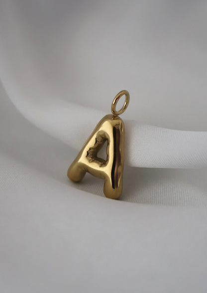Letter Charm I Gold