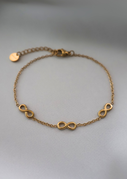 Infinity Armband I Gold