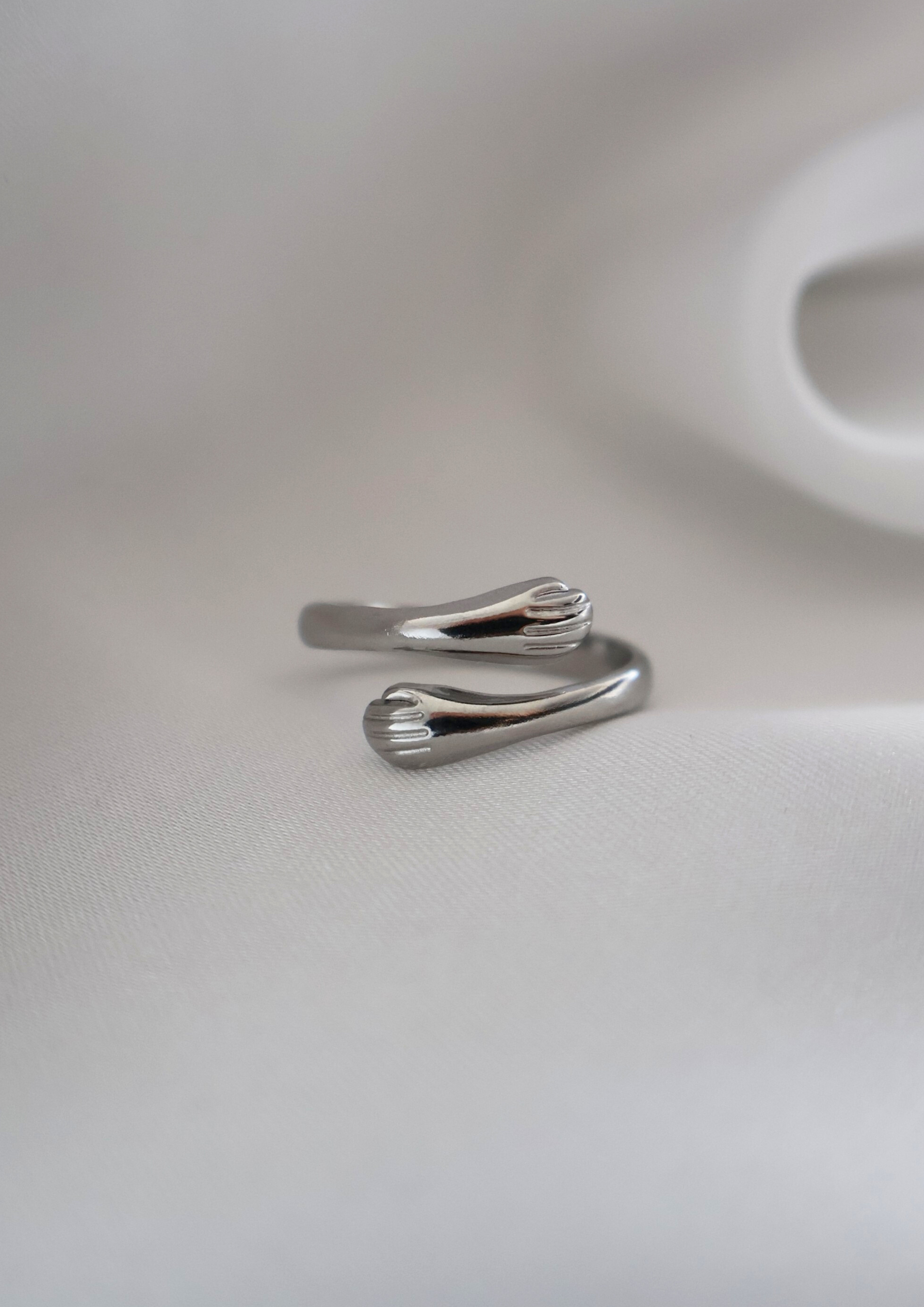 Hug Ring I Silber