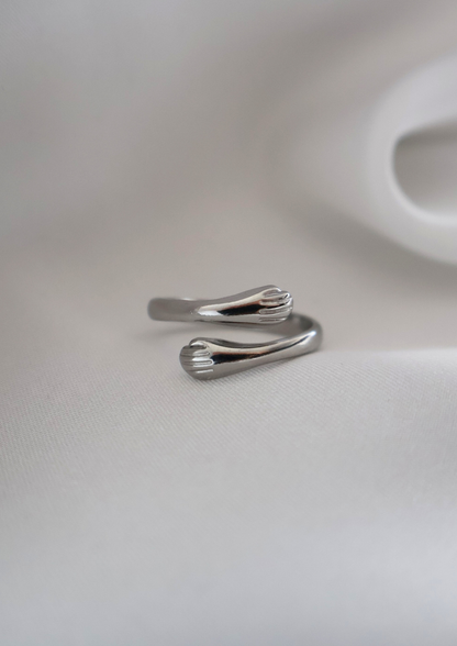 Hug Ring I Silber