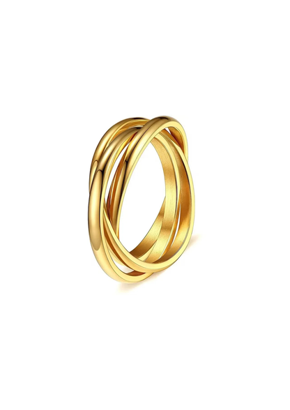 Twist Ring I Gold