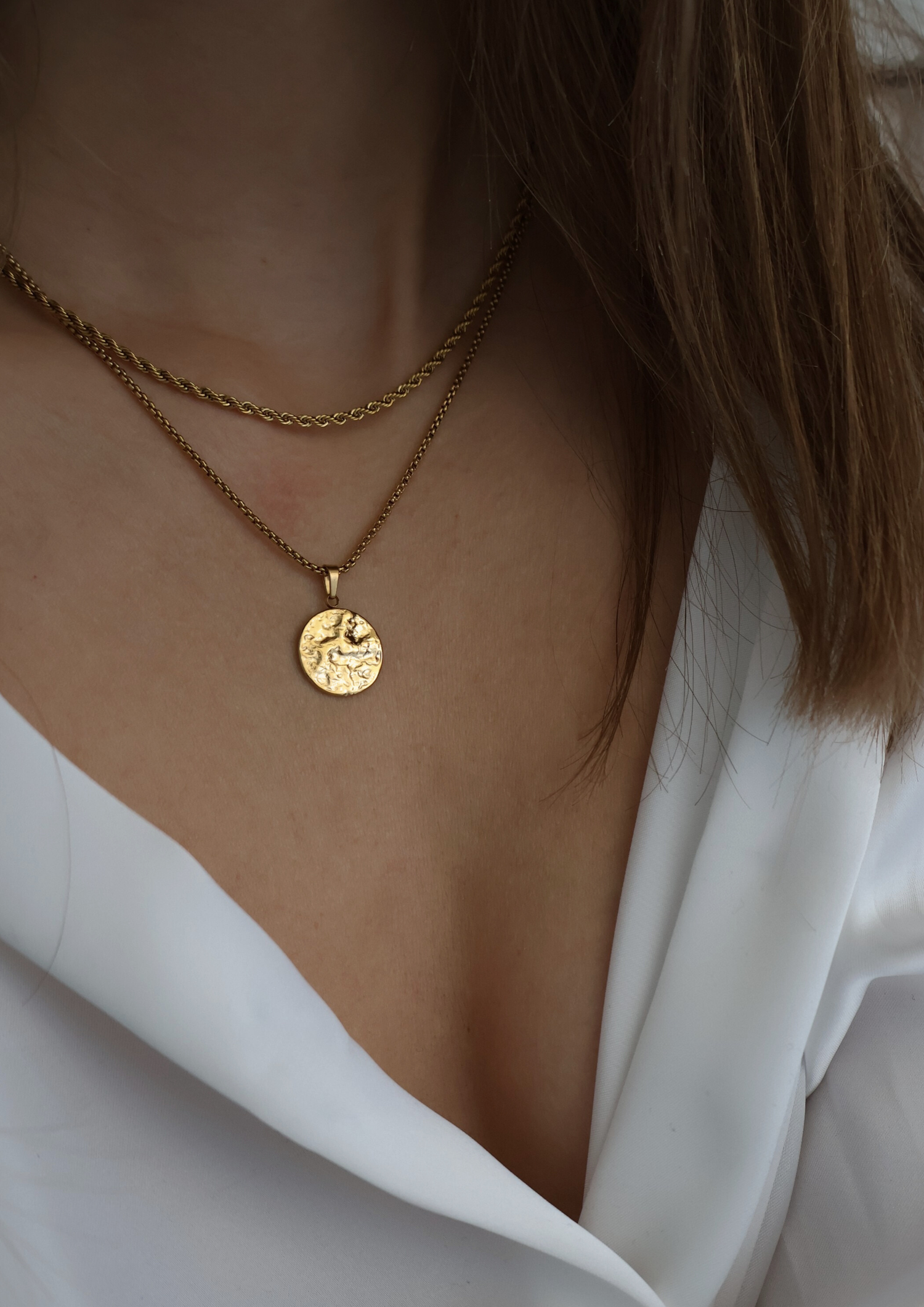 Sphere Halskette I Gold
