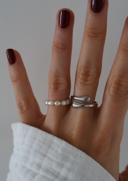 Hug Ring I Silber