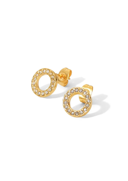 Pointe Ohrstecker I Gold