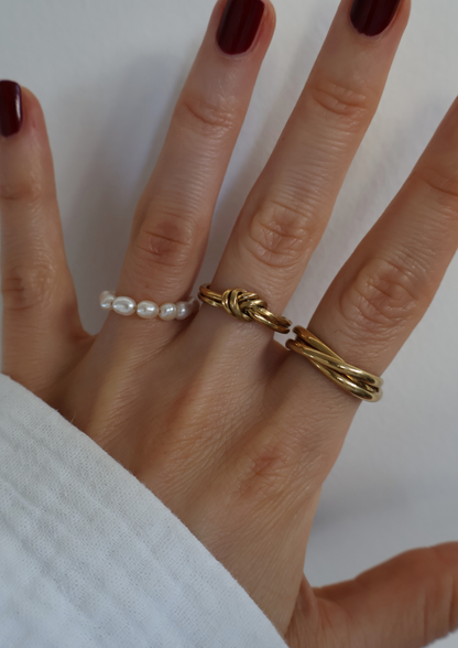 Twist Ring I Gold