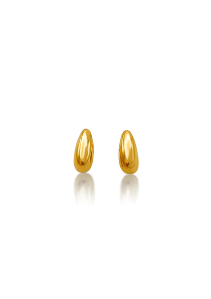 Drop mini Ohrstecker I Gold