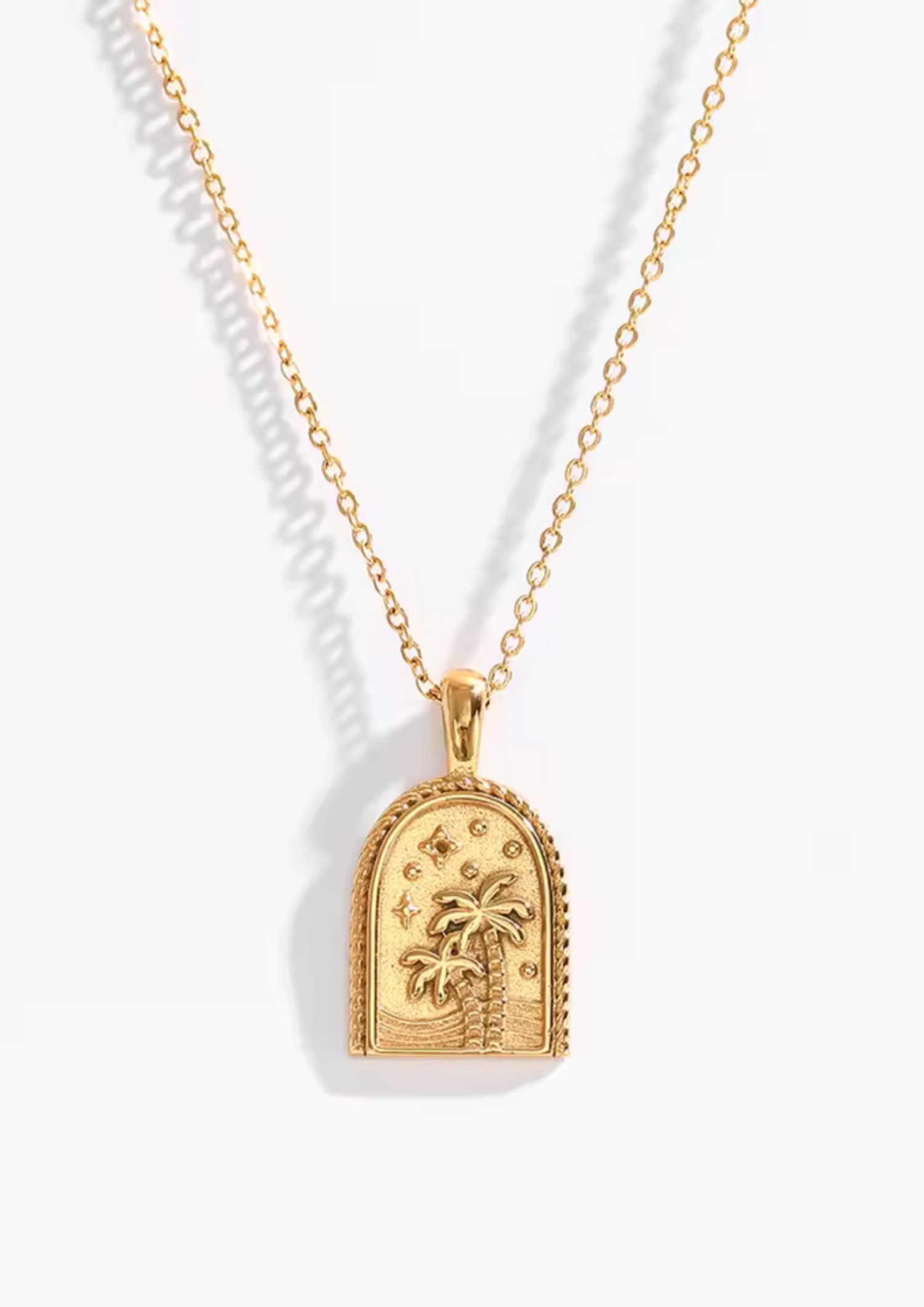 Island Halskette I Gold