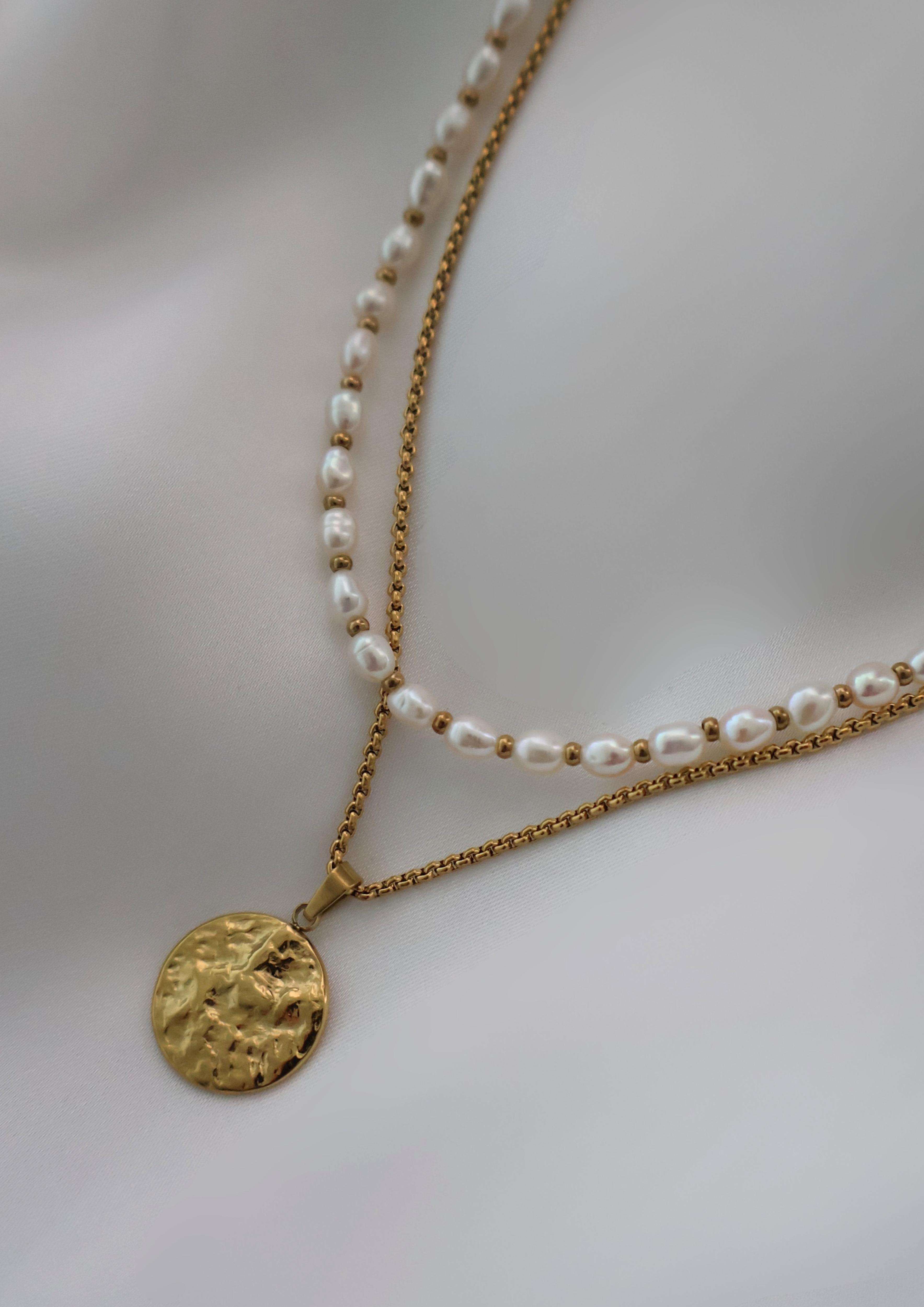 Sphere Halskette I Gold