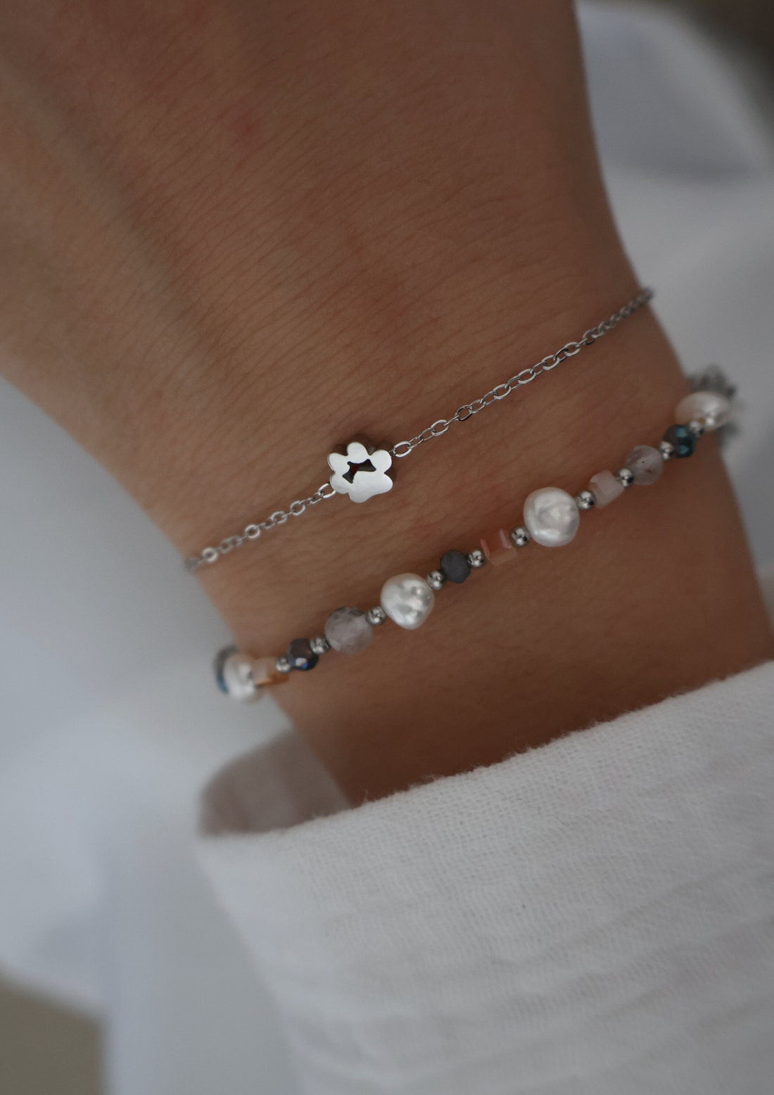 Delia Armband I Silber