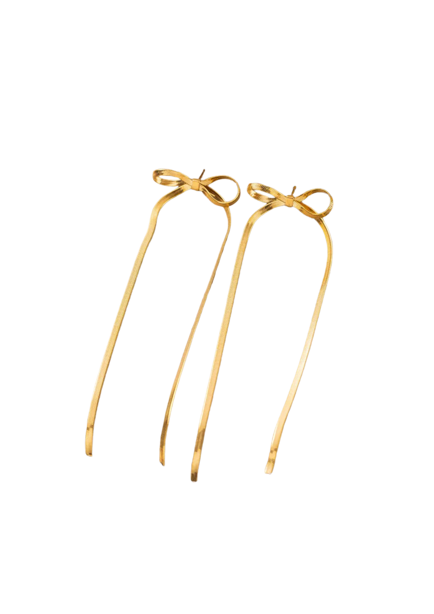 Golden Bow Ohrstecker I Gold