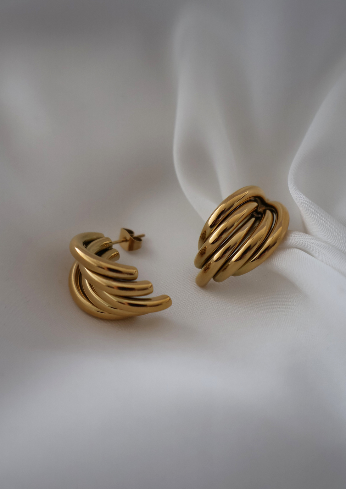 Gilded Ohrstecker I Gold