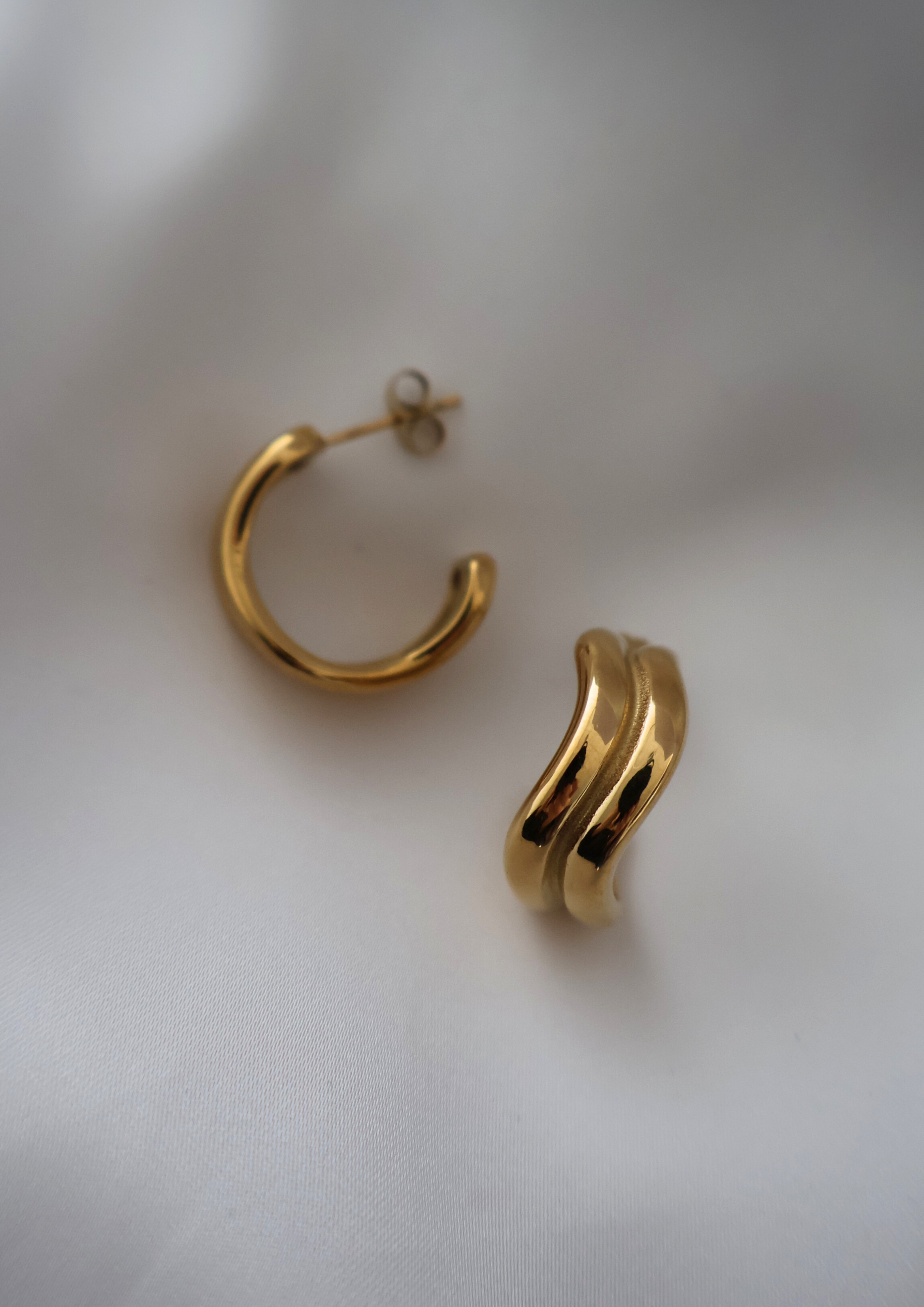 Wisp Ohrstecker I Gold