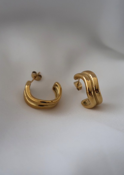 Wisp Ohrstecker I Gold