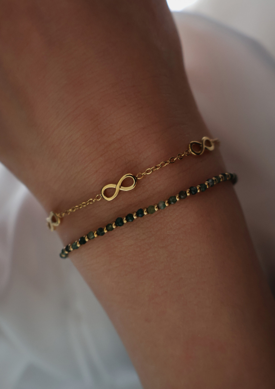 Infinity Armband I Gold