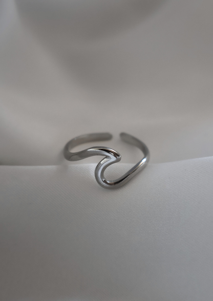 Wave Ring I Silber